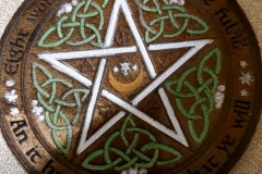 Pentagram Plaque